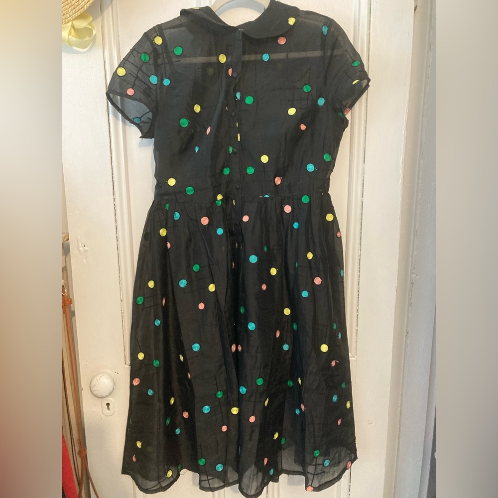 Voodoo Vixen black sheer dress